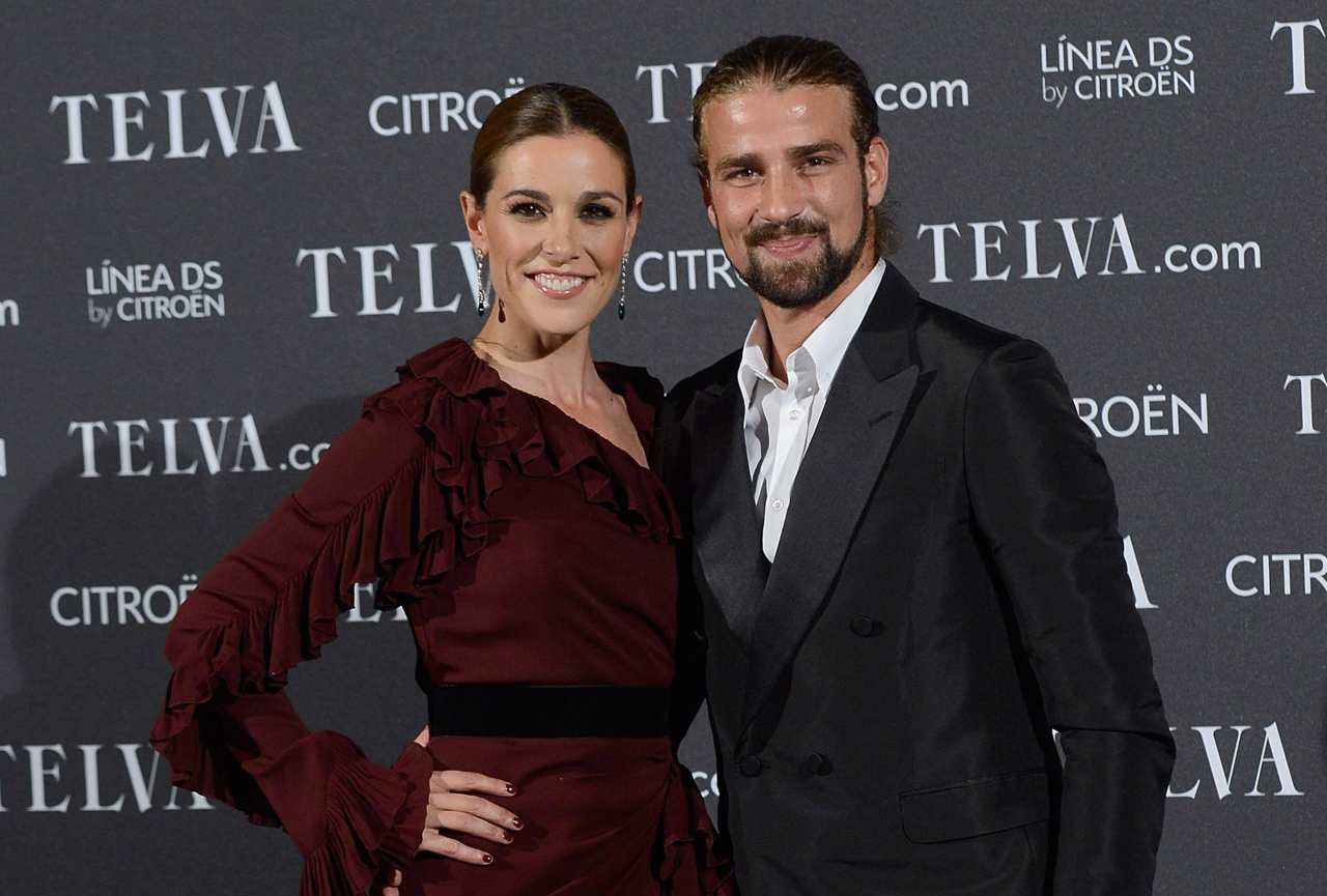 Mario Biondo e la moglie nel 2012