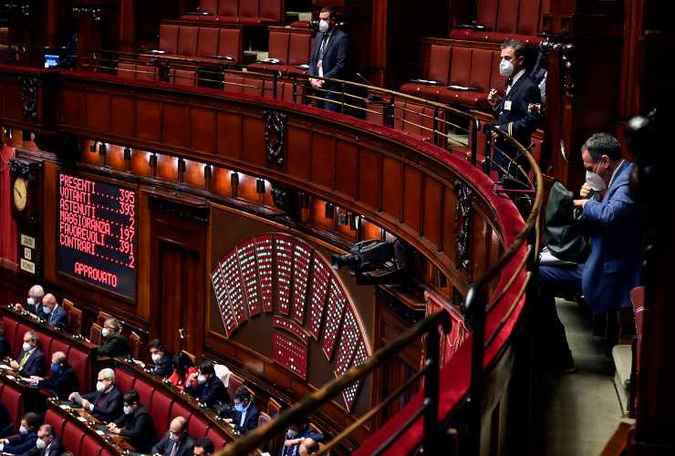 Parlamento riunito per la legge di bilancio