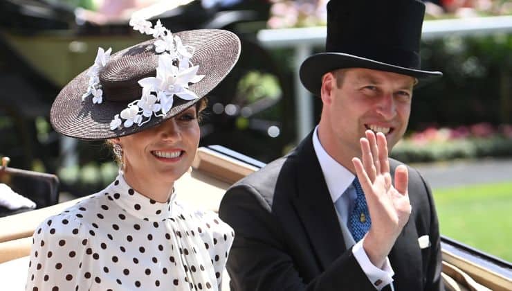 William e Kate ad Ascot