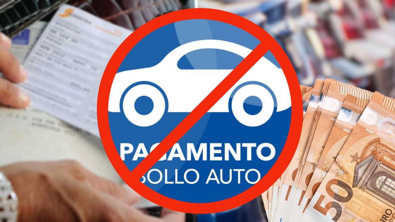 Addio bollo auto