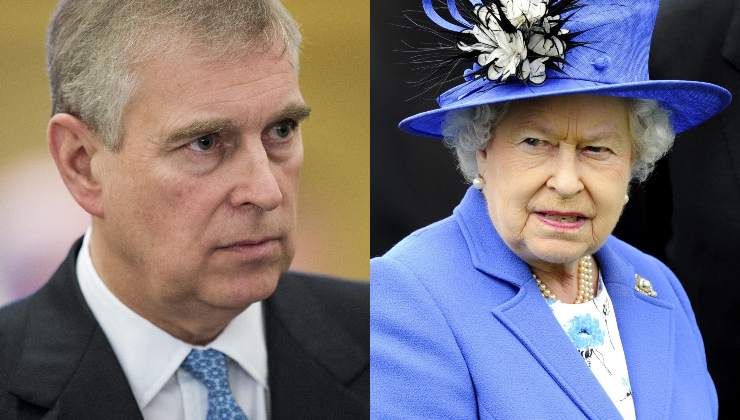 Andrea a colloquio con la Regina Elisabetta