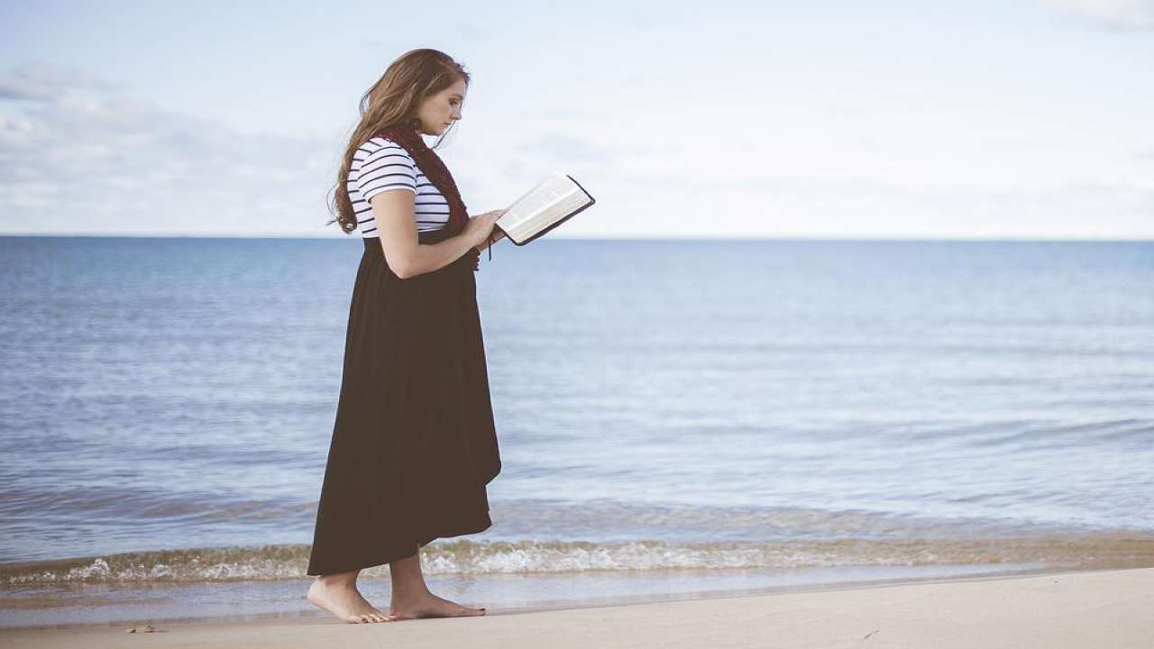 Camminare sulla spiaggia
