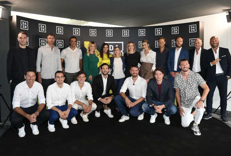 il team di Dazn