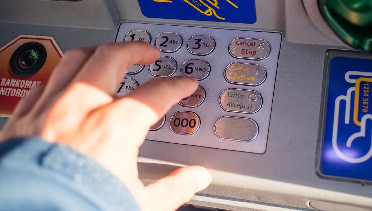 Prelievo bancomat