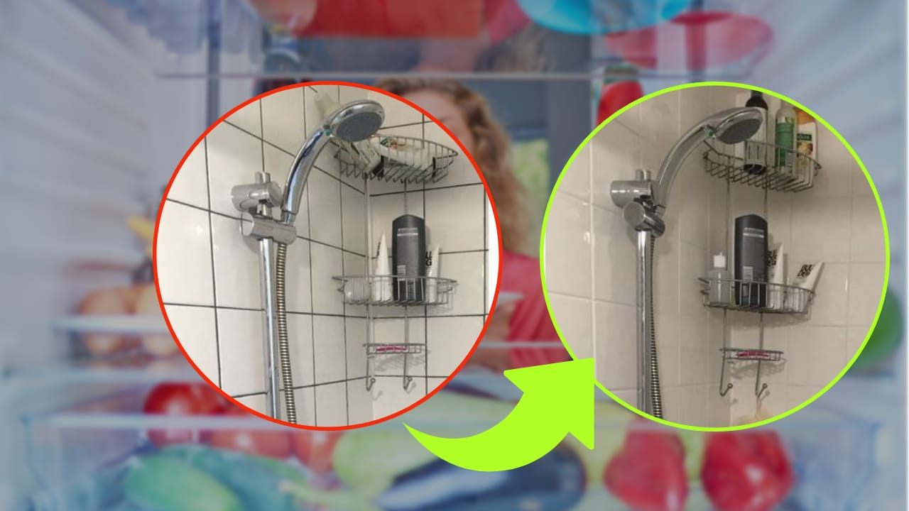 Fughe della doccia anneriti