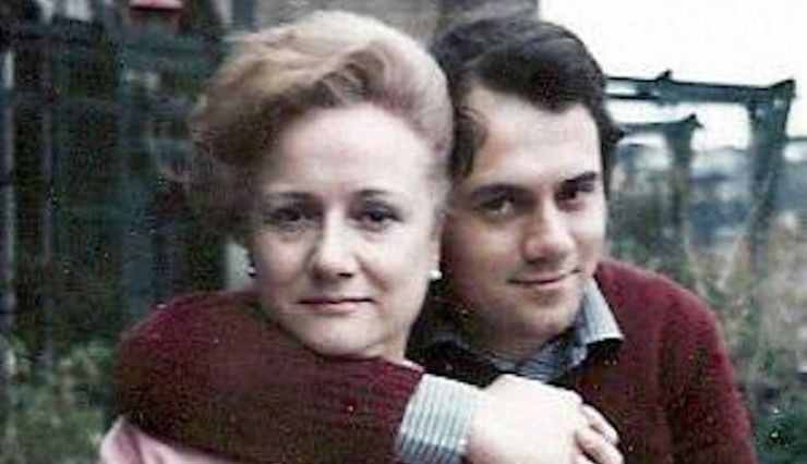 Carlo Verdone con la mamma