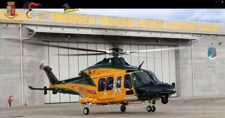 Elicottero usato per l'operazione