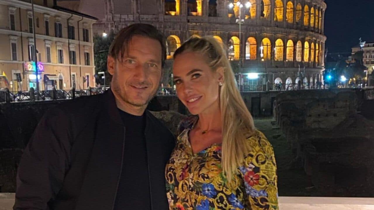 Francesco Totti e Ilary Blasi