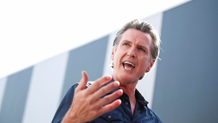 Il governatore della California Newsom