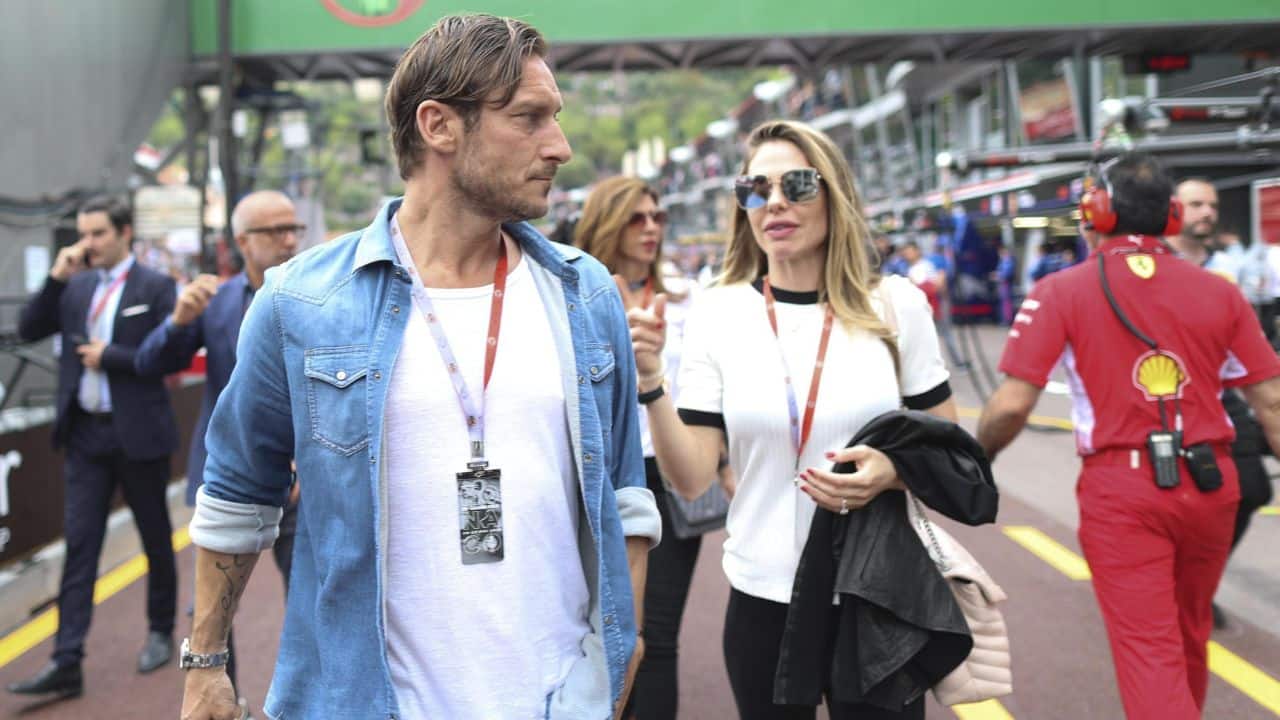 Ilary Blasi e Francesco Totti