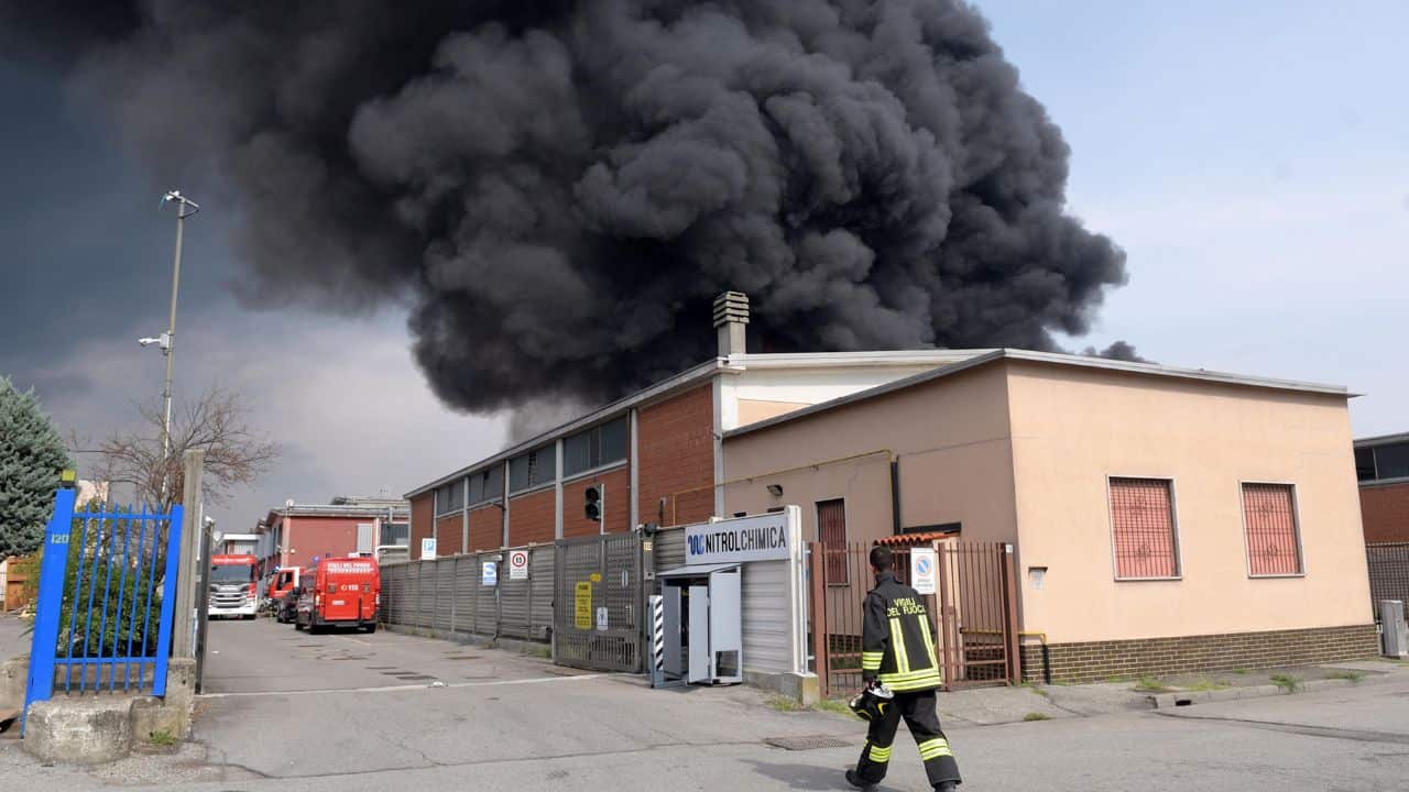 Incendio San Giuliano Milanes