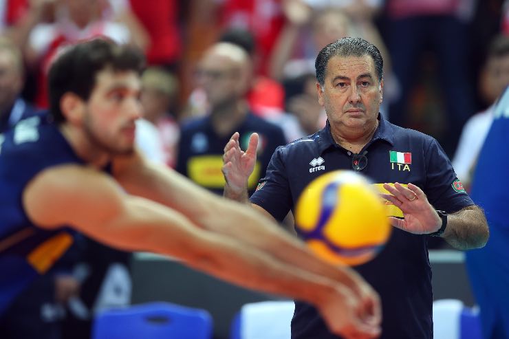 Italvolley in azione