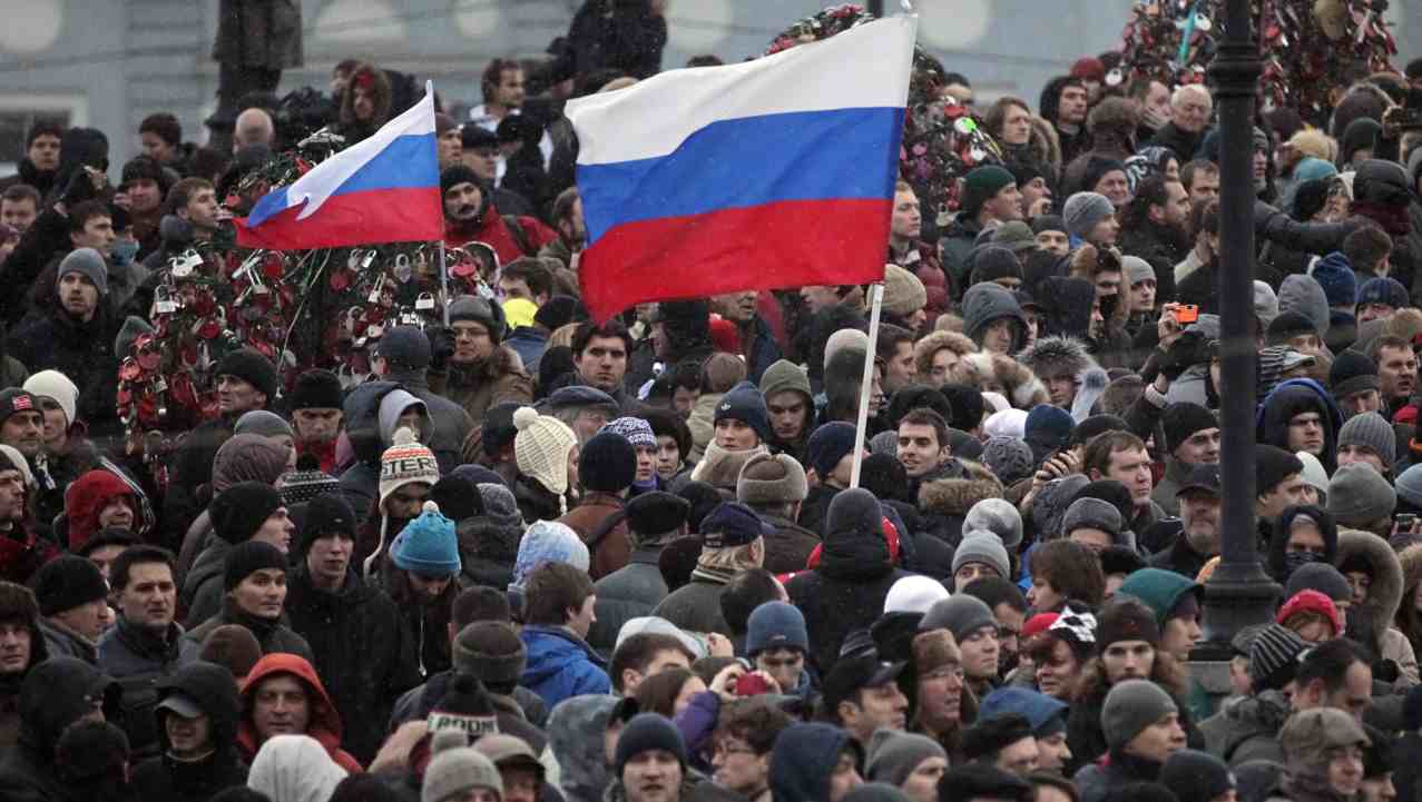 Manifestazioni in Russia