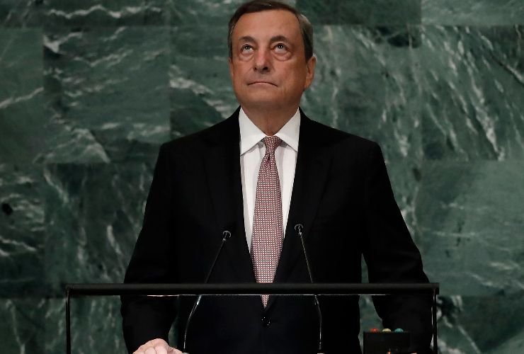 Mario Draghi all'ONU