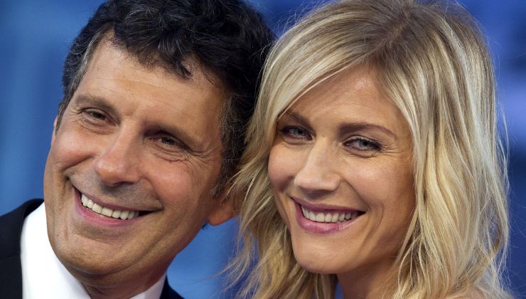 Natasha Stefanenko e Fabrizio Frizzi