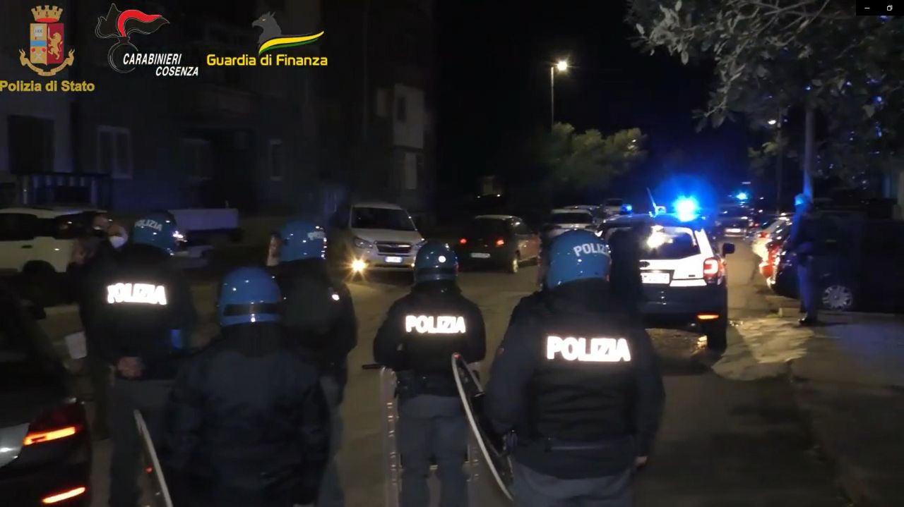 Operazione nel cosentino