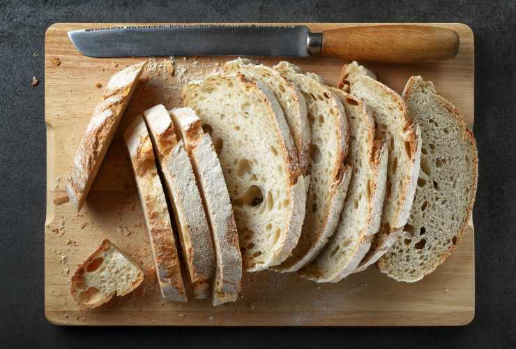 Pane tagliato a fette