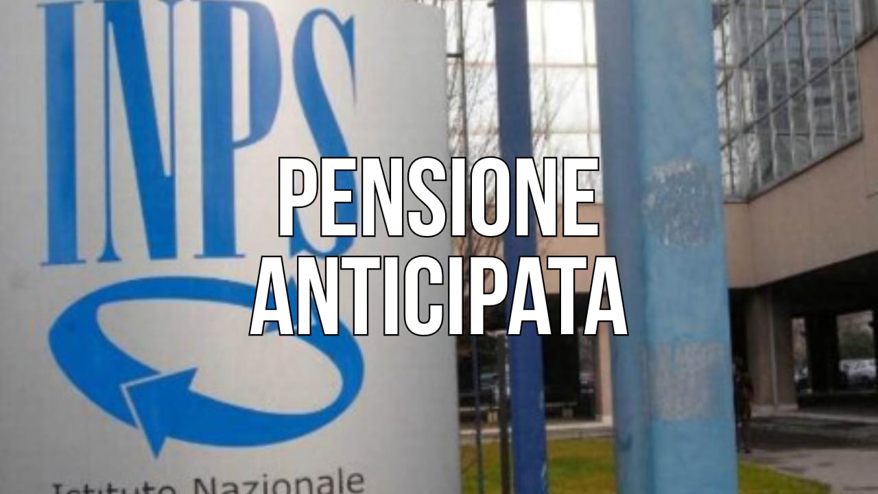 Pensione anticipata