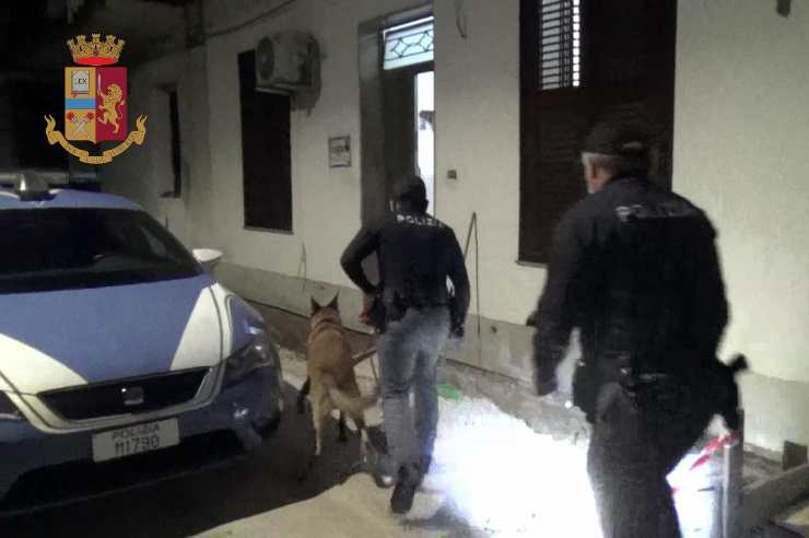 Poliziotti in azione