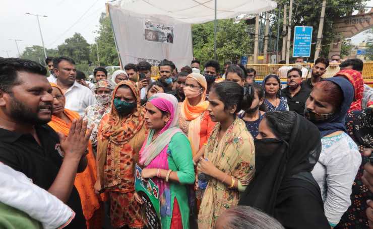 Protesta solidarietà Dalit - Nanopress.it