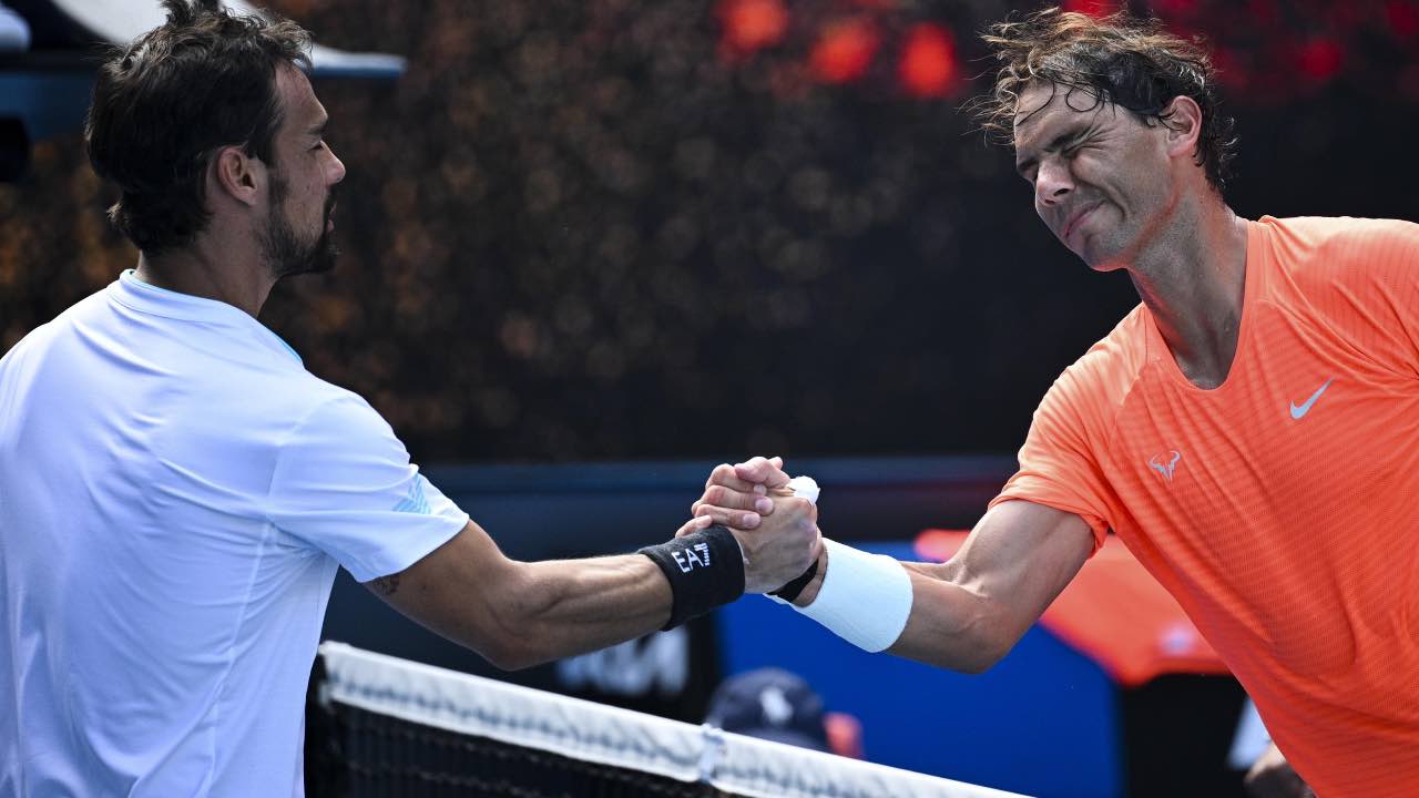 Rafael Nadal e Fabio Fognini