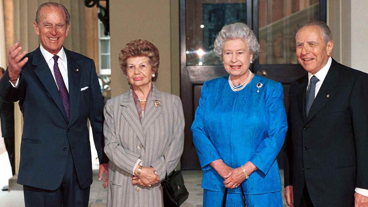 Regina Elisabetta e Ciampi