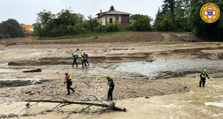 Ricerche dispersi per alluvione