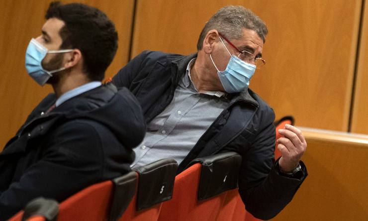 Salvatore Buzzi in tribunale a Roma