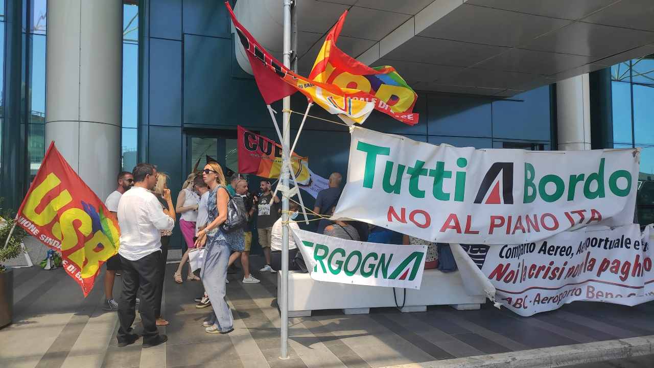 Sciopero aereoportuale