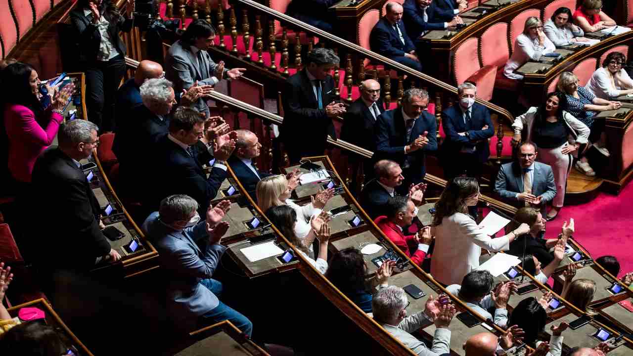Senatori e deputati in parlamento