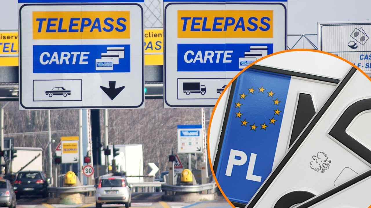 Telepass e targhe diverse