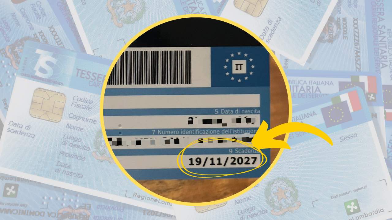 Tessera sanitaria nuova