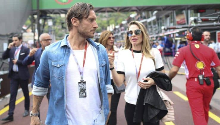 Totti e Ilary Blasi