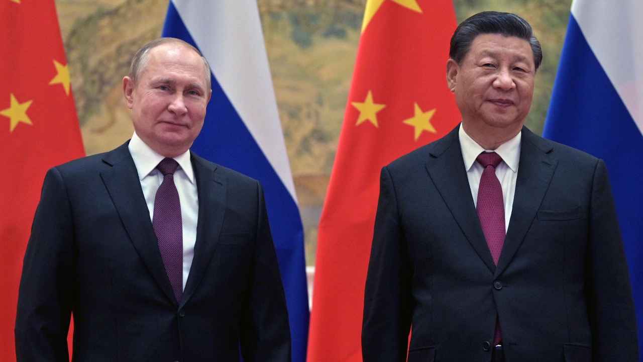 Vladimir Puutin e Xi Jinping