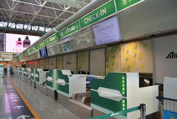 Voli Alitalia cancellati