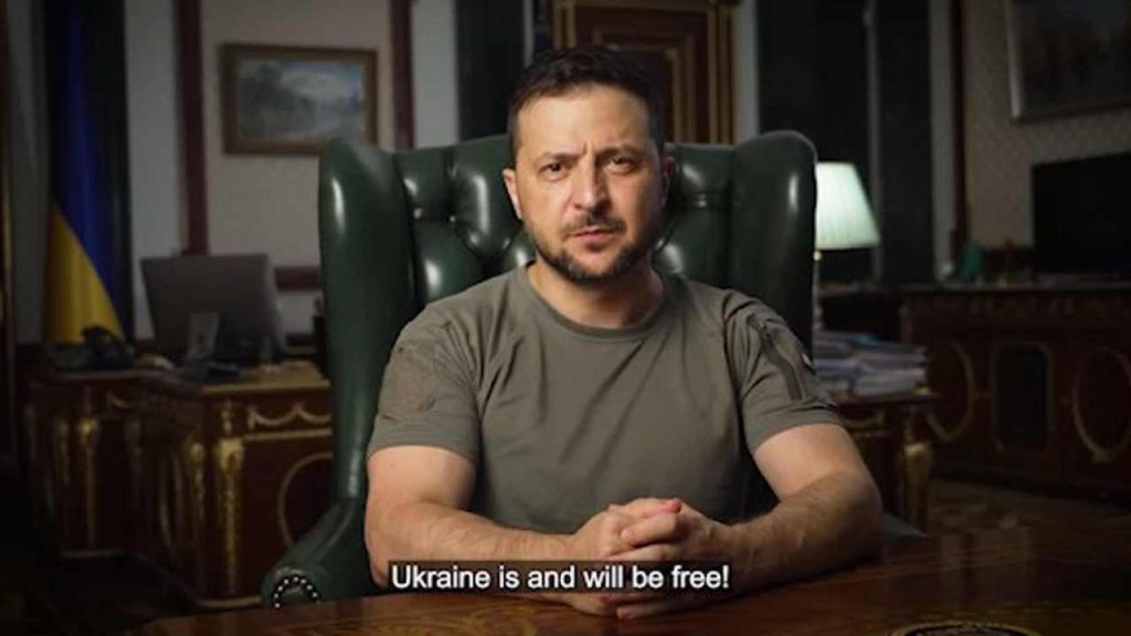 Zelensky, presidente dell'Ucraina