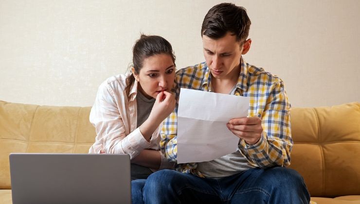 Famiglia preoccupata 