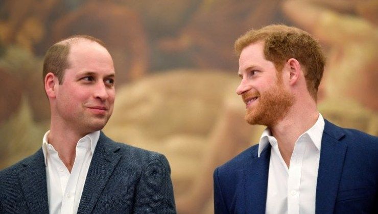 Harry y William, príncipes de Inglaterra