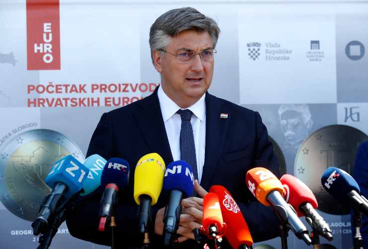 primo ministro croato Andrej Plenkovic
