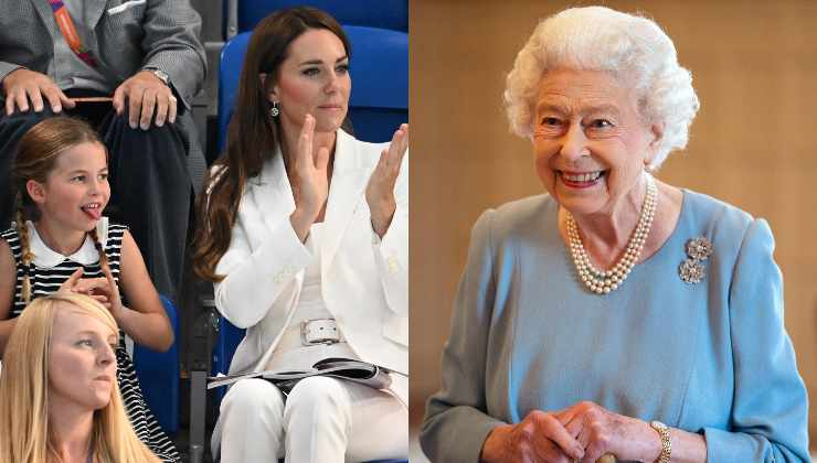 Regina Elisabetta e Charlotte