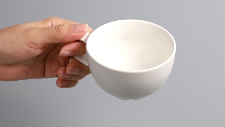 Tazzina in lavastoviglie 