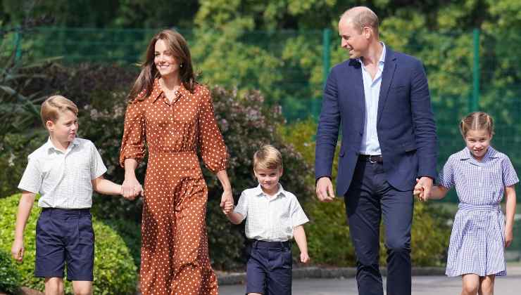 Willam, Kate e i loro figli 