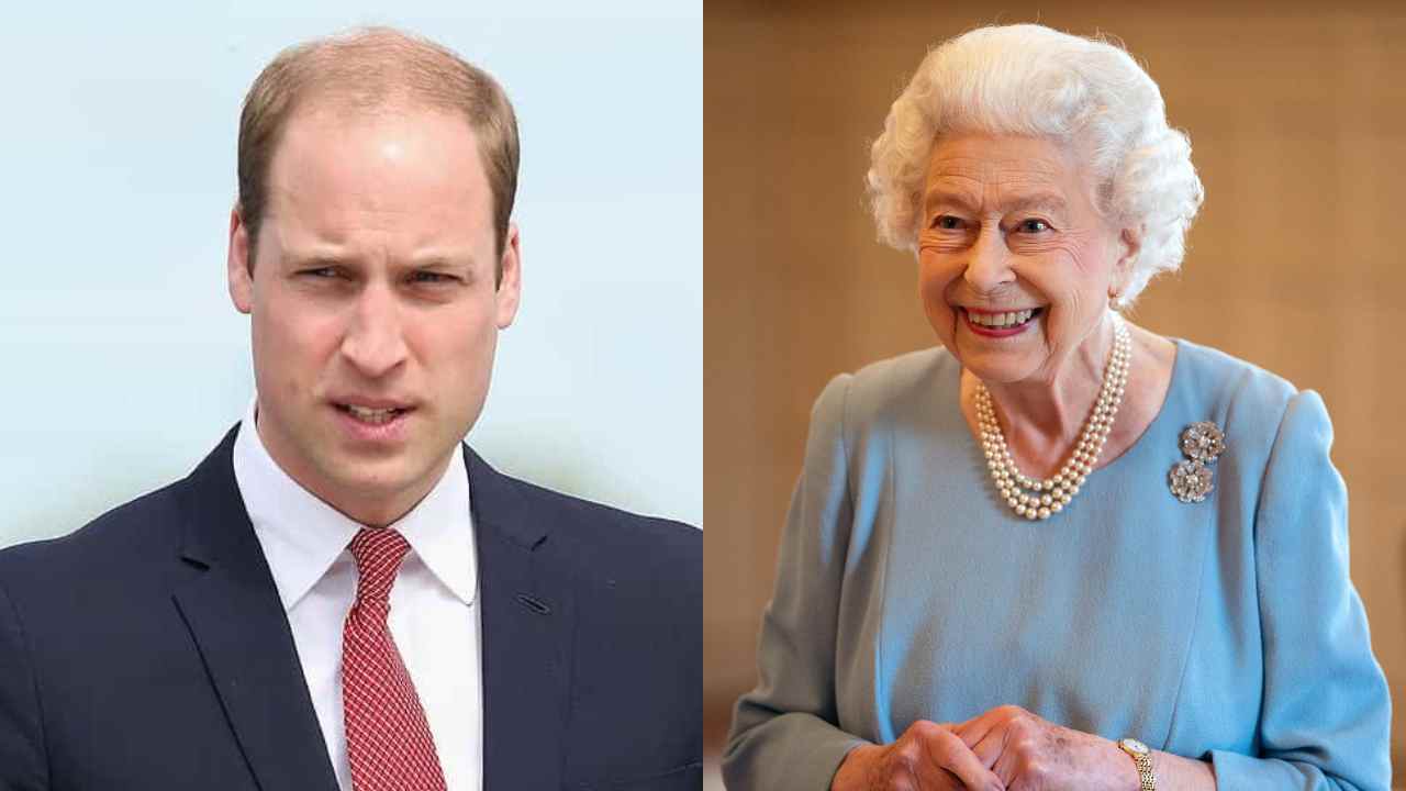 William e la Regina Elisabetta