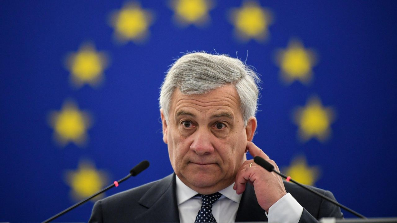 Tajani al Consiglio Ue