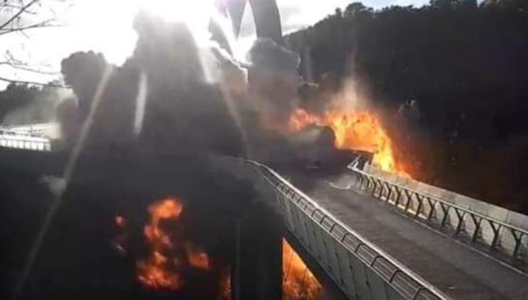Esplosione ponte Kerch 