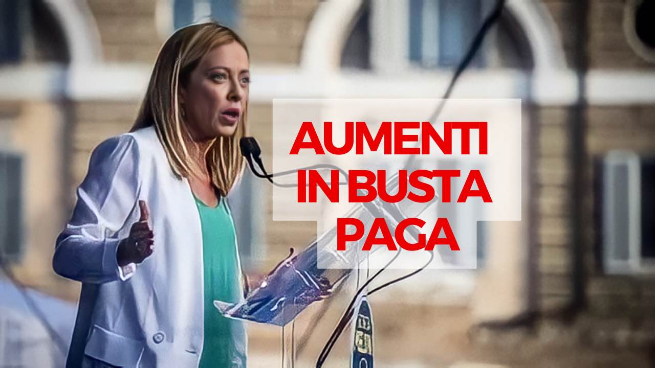Aumenti in busta paga