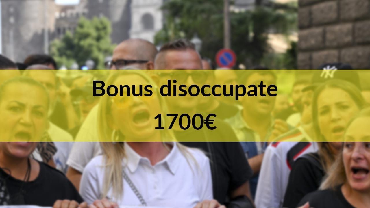 Bonus disoccupazione