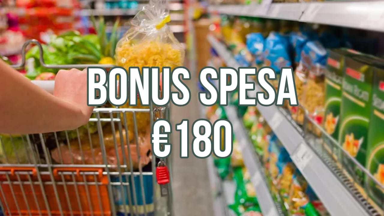 Bonus spesa 180 euro