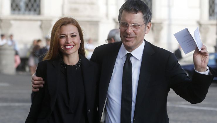 Carlotta Mantovan e Fabrizio Frizzi