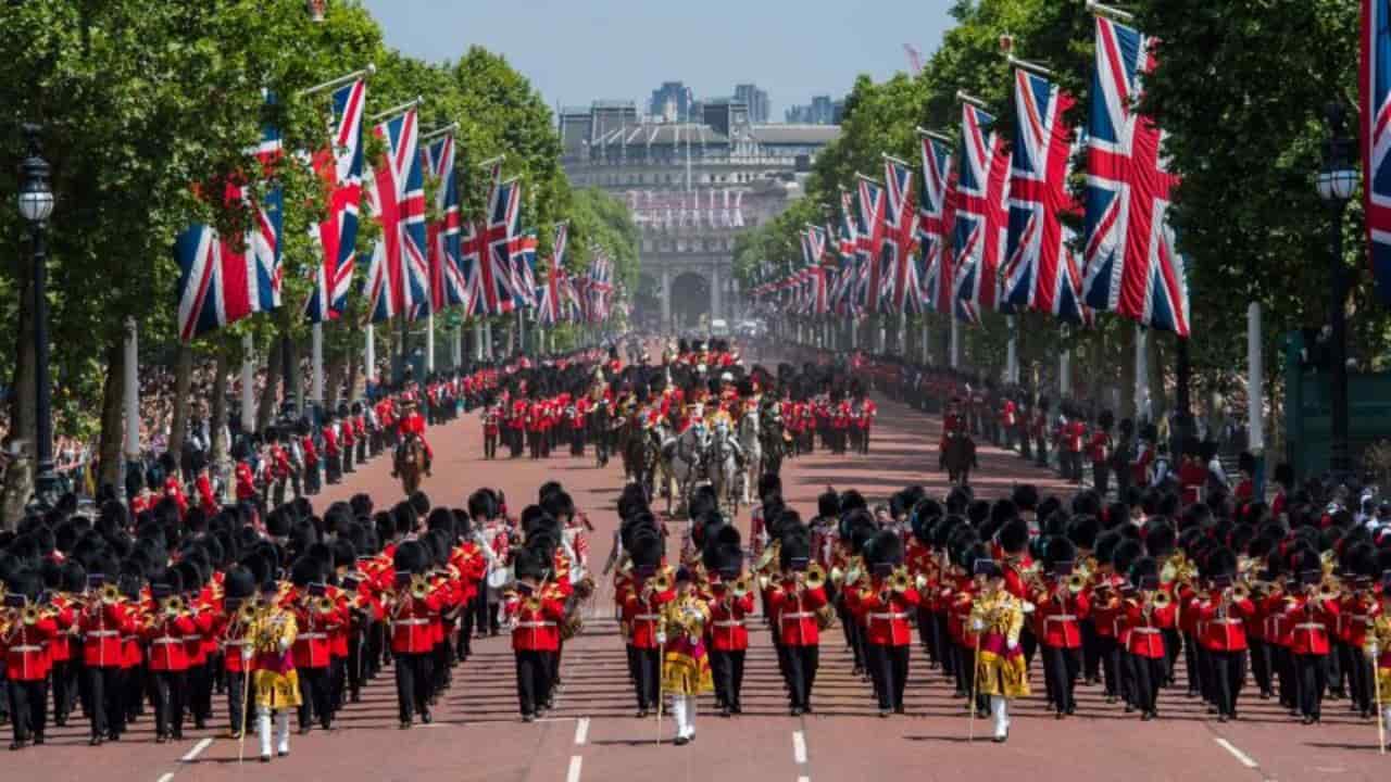 Corteo della British Army